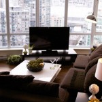 Vancouver furnished rental (living room)