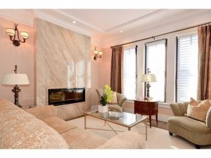 Shaughnessy Furnished House Rental - Living Room