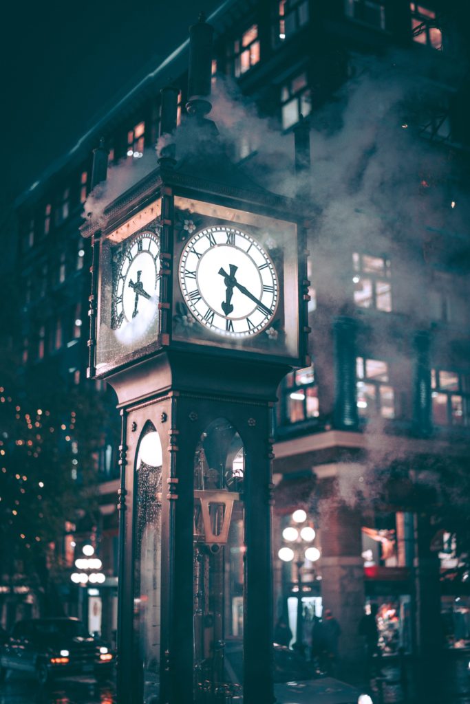 Steam clock in Gastown, Vancouver